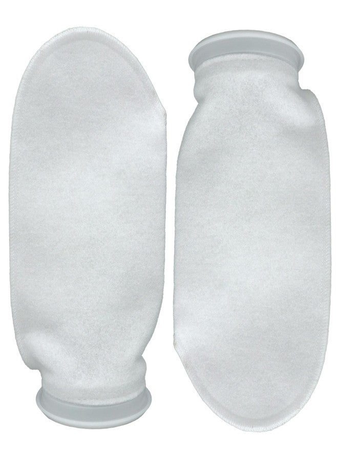 AQUA KT Aquarium 200um Micro Filter Sock Bag for DIY Fish Tank Filter System, 4 Inch Diameter Ring by 10 Inch Filter Sock Length, Pack of 6 - Image 2